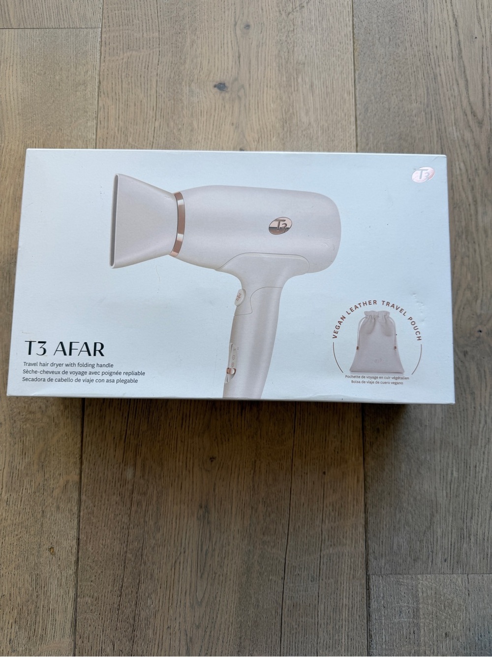 T3 Afar Travel Hair Dryer - Pearl